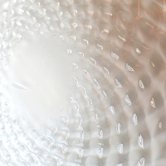 Vintage Murano Style Caramel Yellow Encased Glass Dish - Picture 8 of 12